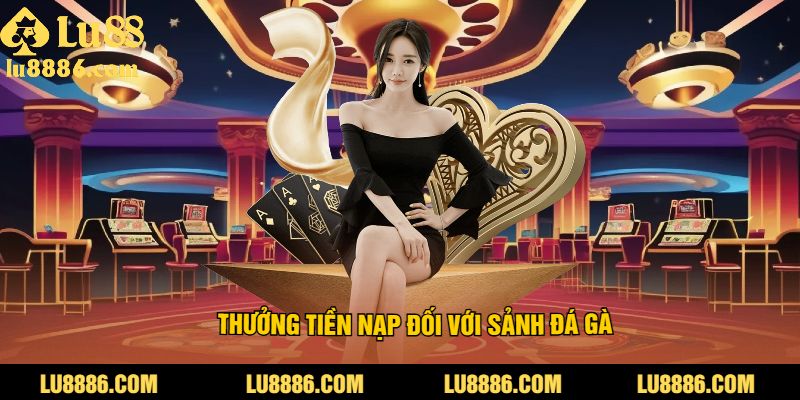 Thưởng tiền nạp đối với sảnh đá gà